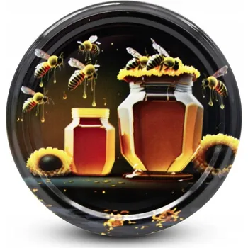 Víčko na zavařovací sklenici Víčko ¤82mm Twist 10ks MED SKLENICE