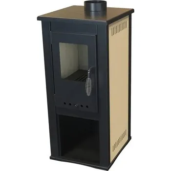 Krbová kamna BELLA THALIA BELLA THALIA, krbová kamna OKTA M ECO, teplovzdušná 3,9 kW, béžová