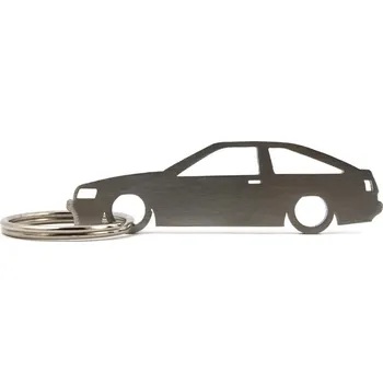 Toyota AE86 Levin klíčenka z nerezové oceli