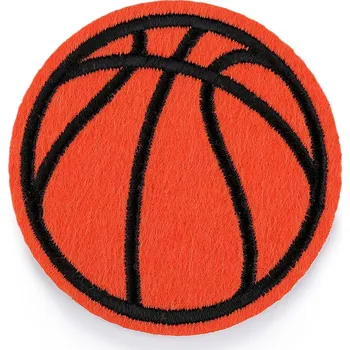 Textilní nažehlovací páska Nažehlovačka basketbalový míč - 8596475654326