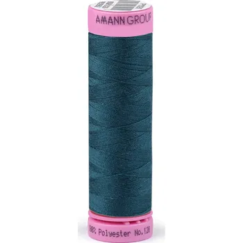 Nit Polyesterové nitě návin 100 m Aspo Amann Balení: 5 ks, Varianta: 0763 Mood Indigo - 8591329937150