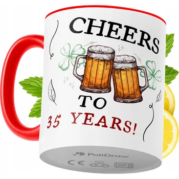 Hrnek Polidraw Hrnek Polidraw Narozeniny35 keramický 330 ml