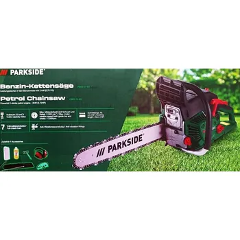 Motorová pila PARKSIDE Benzínová řetězová pila PBKS 53 B3, s příslušenstvím