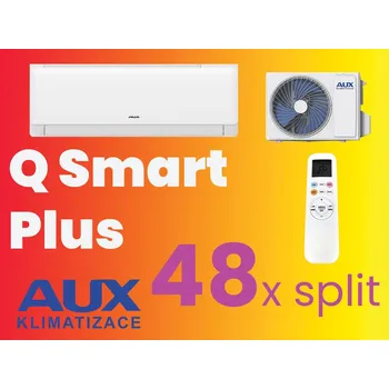 Klimatizace Limitovaná AKCE 48 x AUX Q-Smart Plus 3,5kW split