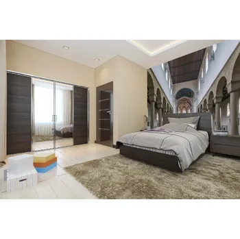 Fototapeta DIMEX | Samolepicí vliesová fototapeta na zeď Románský interiér MA-5-0925 | 375 x 250 cm | bílá, béžová, hnědá + Samolepicí vliesová fototapeta na stěnu DIMEX Románský interiér MA50925 v rozměru 375 x 250 cm