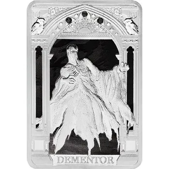 Stříbrná mince Harry Potter™ - Dementor (Mozkomor) (Magical Creatures) 1 Oz 2025 Color PROOF (12.)