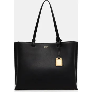 Kabelka Kožená kabelka Dkny R44A1I52 černá 99X, vel. ONE SIZE