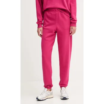 Bavlněné tepláky Dkny dámské, růžová barva, DP5P3707 42X, vel. S