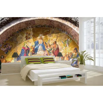 Fototapeta DIMEX | Samolepicí vliesová fototapeta na zeď Bazilika svatého Marka MA-5-0776 | 375 x 250 cm | vícebarevná, béžová, žlutá + Samolepicí vliesová fototapeta na stěnu DIMEX Bazilika svatého Marka MA50776 v rozměru 375 x 250 cm