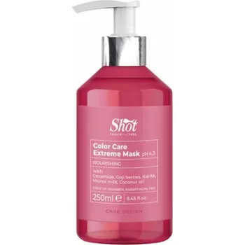 Vlasová regenerace NOVÝ: Shot Color Care Extreme Mask - extra intenzivní maska ​​pro barvené vlasy Color Care - maska, 250 ml