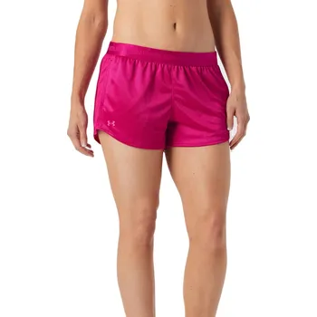 Dámské tréninkové kraťasy UNDER ARMOUR-Tech Play Up Shine Shorts-PPL Fialová L
