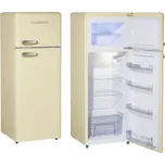 Wolkenstein GK212.4RT SC retro krémová lednice - ihned k expedici