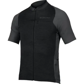 cyklistický dres Dres ENDURA GV500 Reiver Black - L