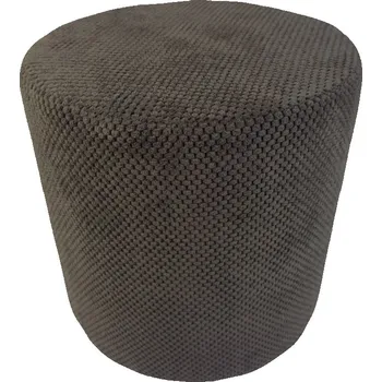 Taburet Taburet čalouněný Max Mebels hnědý