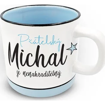 Nekupto Hrnek s potiskem 400 ml pastel - Michal