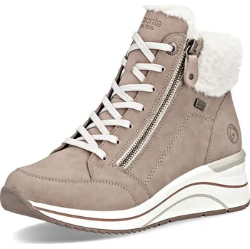 Dámské kozačky Rieker Dámská kotníková obuv REMONTE D0T77-20 béžová W5 41