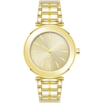 Hodinky Nine West dámské hodinky kulaté zlaté NW/3020CHGB