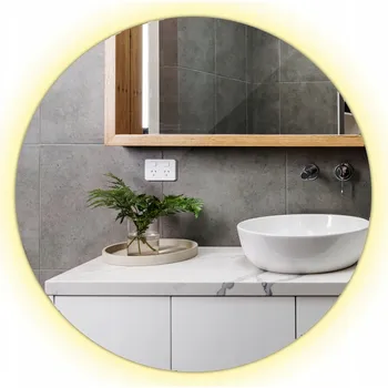 Zrcadlo Moderní LED Zrcadlo s podsvícením do koupelny