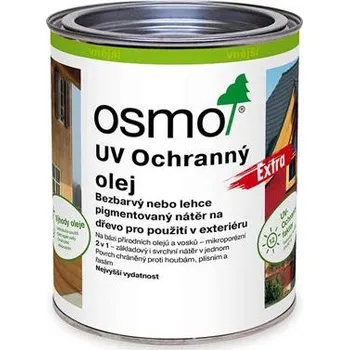 barva a nátěr na dřevo Osmo 426 UV Ochranný olej MODŘÍN polom. 0,75 l
