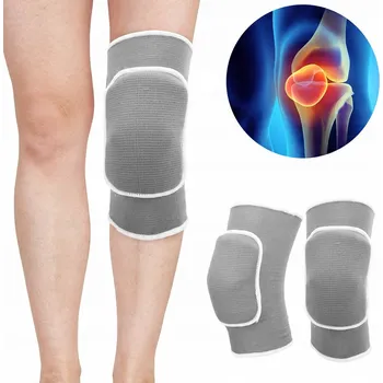 Chránič nohou ELASTICKÉ CHRÁNIČE KOLEN ŠEDÉ - NÁKOLENÍKY