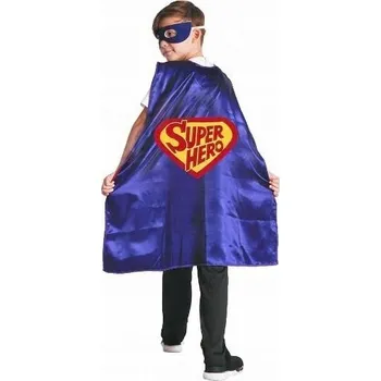 Karnevalový kostým Kostým Pláštěnka s maskou Superhrdina - univerzální velikost