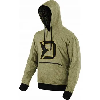 Pánská mikina Mikina Delphin RAWER ONE zelená vel. 3XL