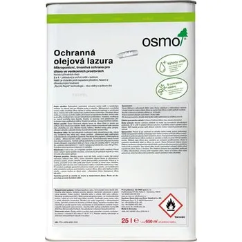 Stavební chemie Osmo 1140 Lazura, Achát stříbrný 25 l