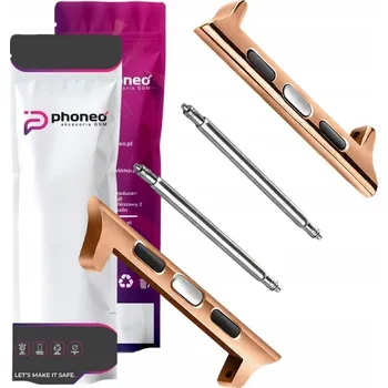 Řemínek na hodinky Adaptér řemínku Phoneo pro Apple 22mm růžový