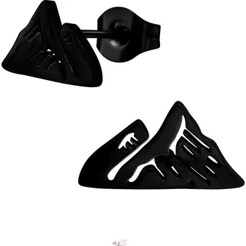 Náušnice Prosperk Náušnice hory černé