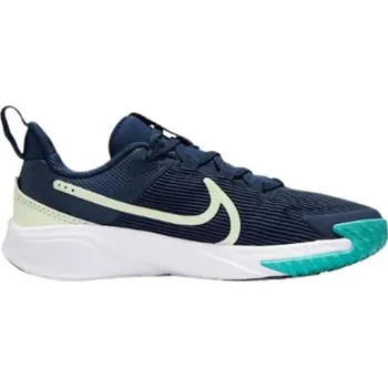 Chlapecké tenisky Chlapecká sportovní obuv (tréninková) NIKE-Star Runner 4 K midnight navy/volt tint/dusty cactus Modrá 33