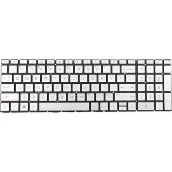 Náhradní klávesnice pro notebook Klávesnice L20748-B31 HP 15-CW 15-DB 250 G7 SREBRNA LED pro HP, Compaq