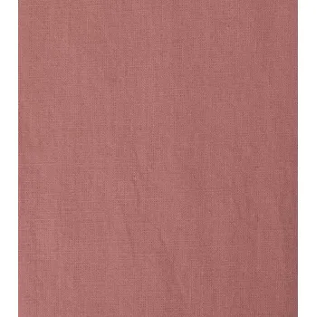 Lněná látka jednobarevná starorůžová | RTex