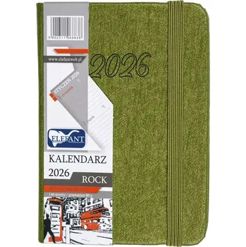 Diář Týdenní diář 2026 A7 Rock - olivový