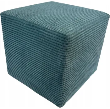 Taburet Modrý čalouněný Taburet Max Mebels