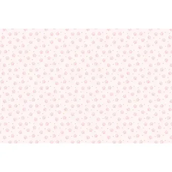 Stolování PartyDeco Papírový ubrus kočičí tlapky 180 x 120 cm