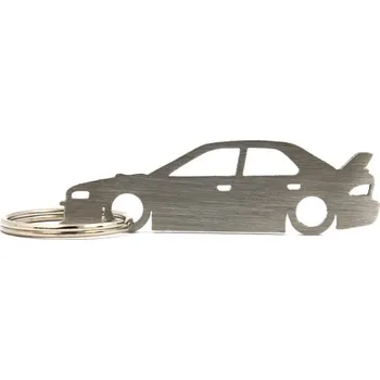 Subaru Impreza WRX GT GC 4d klíčenka z nerezové oceli