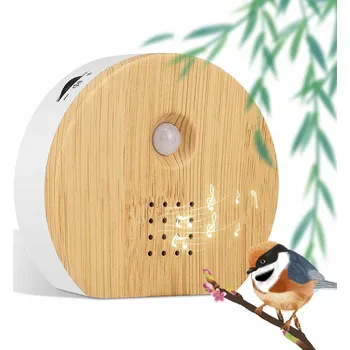 Zabezpečovací technika Senzor pohybu a zvuku Detektor pohybu se zvukem cvrlikání ptáků