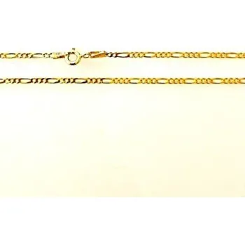 Řetízek Ráj snubních prstenů | Zlatý řetízek ze žlutého zlata 50 cm - skladem - 4118