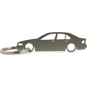 BMW 5 series E39 limousine klíčenka z nerezové oceli