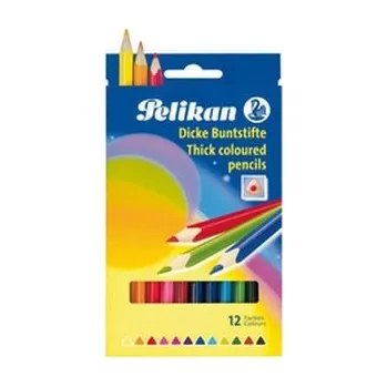 Pastelka Pastelky trojhranné 12 ks silné