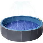 Flamingo Sprinkle Bazén pro psy šedá/modrá 160x30cm