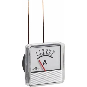 Analogový ampérmetr, měřič proudu 25A