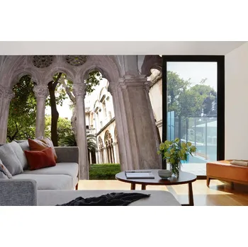 Fototapeta DIMEX | Samolepicí vliesová fototapeta na zeď Fasáda Santa Maria de Fiore MA-5-0833 | 375 x 250 cm | vícebarevná, bílá, béžová, šedá + Samolepicí vliesová fototapeta na stěnu DIMEX Fasáda Santa Maria de Fiore MA50833 v rozměru 375 x 250 cm