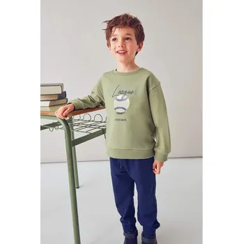 Tepláková souprava Mayoral zelená barva, 4801 4801.5A.Mini.9BYA 91X, vel. 116