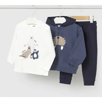 Dětská tepláková souprava Mayoral tmavomodrá barva, 2840 2840.3E.Baby.9BYA 59X, vel. 68