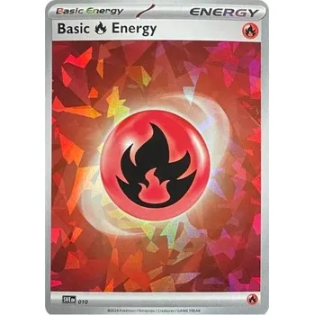 Sběratelská karetní hra Pokémon Basic Fire Energy (SVE 010)