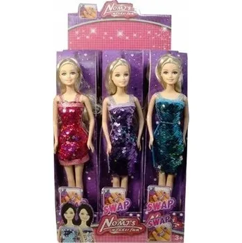 Panenka PANENKA HRAČKA PANENKA V ŠATÁCH S HRAČKA