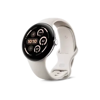 Chytré hodinky Google Pixel Watch 3 (45mm) WiFi bílá (GA05736-DE)