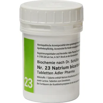 Zdraví Adler Pharma č.23 Natrium bicarbonicum 400 tablet