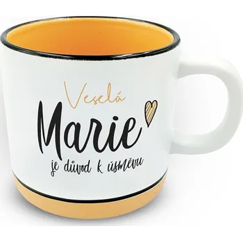 Nekupto Hrnek s potiskem 400 ml pastel - Marie